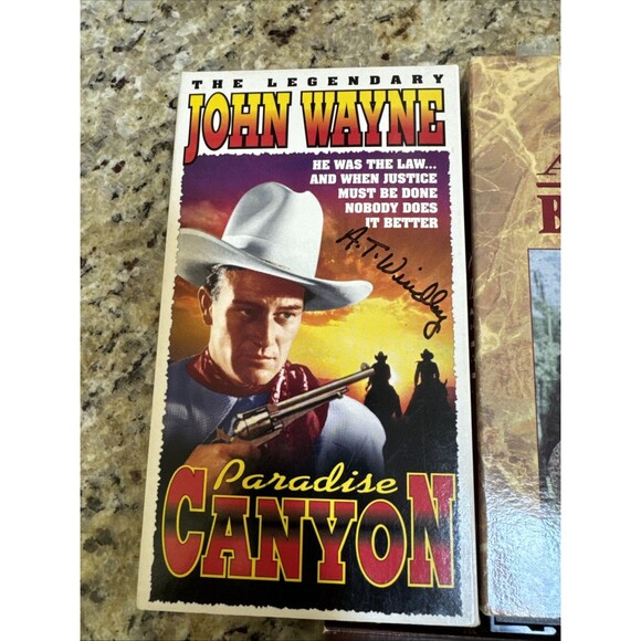 Vintage John Wayve VHS tapes Lot Of 5 Collector - Picture 2 of 11